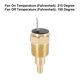 thumbnail image 4 of Unique Bargains Sensor de temperatura del termostato del ventilador de enfriamiento del motor del radiador automotriz universal 3/8" NPT 210 grados encendido 195 grados apagado, 4 of 6