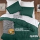 thumbnail image 2 of Juego de fundas de edredón Utopia Bedding tamaño queen, 3 piezas, color esmeralda, 2 of 8