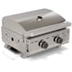 thumbnail image 1 of Parrilla de Gas Portátil Electactic 2 Quemadores 251 pulg² Acero Inoxidable, 1 of 9