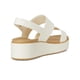 thumbnail image 5 of Sandalias Crocs Brooklyn Cuña Baja Chalk Tan Mujer 9, 5 of 7