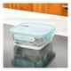 thumbnail image 3 of Contenedor Alimentos Hermetico Cuadrado 380mL Vidrio Allegra, 3 of 3