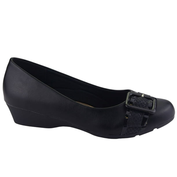 Zapato Chalada Mujer Flexi-31 Negro Casual