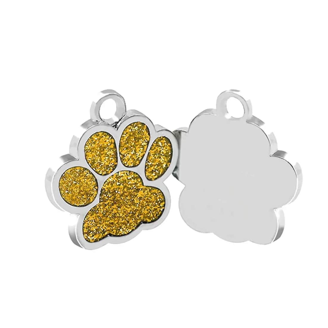 Akirapet - Llavero Forma De Patitas Dorado