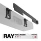 thumbnail image 1 of Soporte de barra de sonido Sound Bass para barra de sonido Sonos Ray, negro, 1 of 9