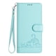 thumbnail image 2 of Funda tipo cartera FOXDOCK para Ulefone Note 19 con soporte, ranuras, RFID, diseño de gato, 2 of 5