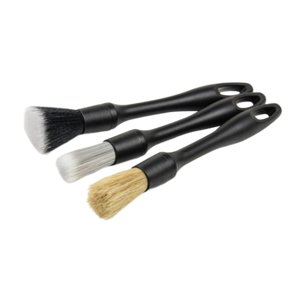 Ioensy - 3 Cepillos Genéricos Para Detalles De Coche, Herramientas De Limpieza Multifunción, Cepillo Para Lavado De Coche