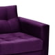 thumbnail image 4 of Sofa Retro 1C Felpa 04 Morado, 4 of 6