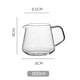 thumbnail image 4 of Jarra para crema de leche, café, leche, salsa, leche, vidrio transparente y liso de fondo redondo., 4 of 6