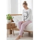thumbnail image 2 of Pijama Micropolar Mujer Hello Kitty beige L, 2 of 8