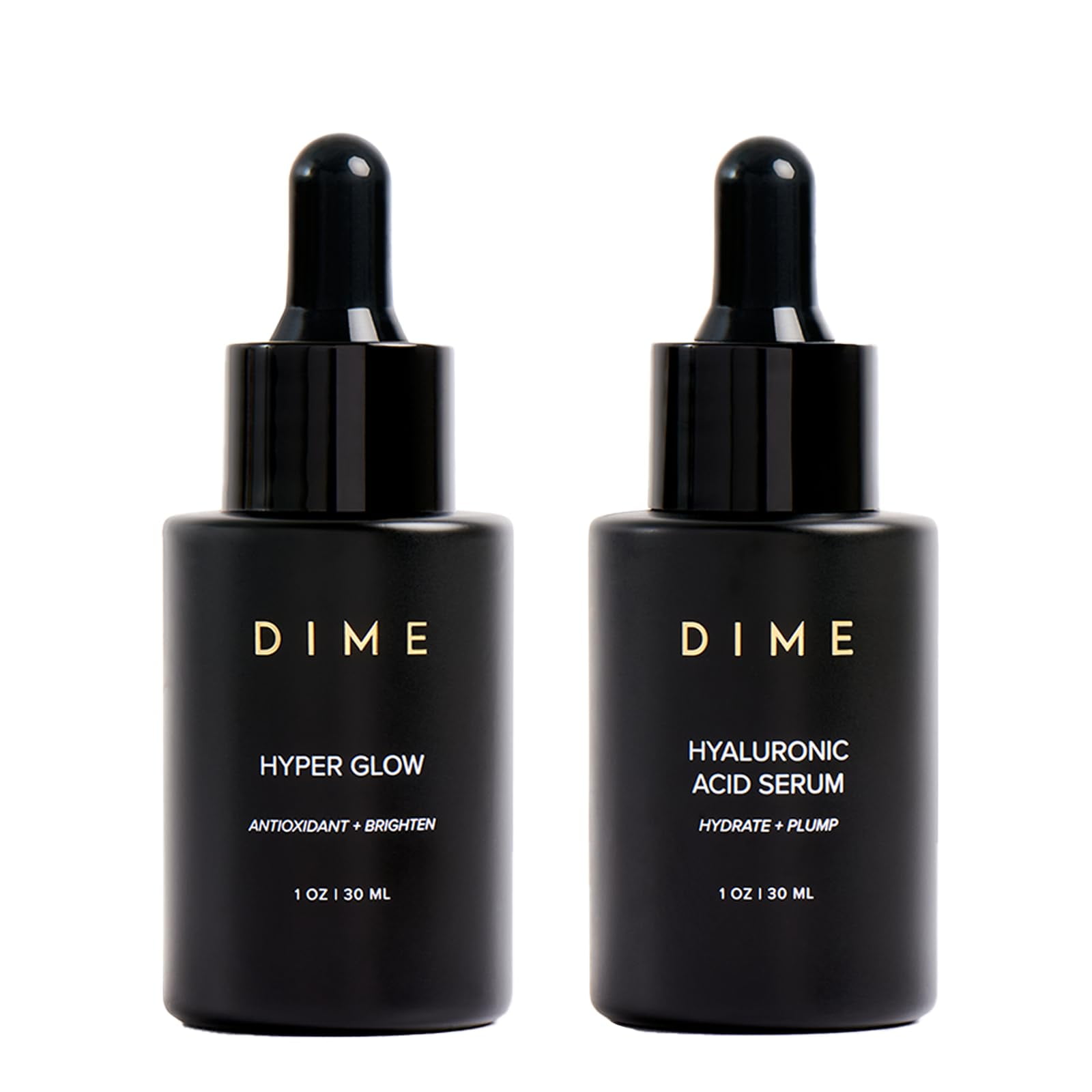Set De Sérums Dime Con Ácido Hialurónico Y Vitamina C, 30 Ml, Dúo