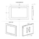 thumbnail image 2 of Funda metálica antirrobo con cierre para tableta Samsung Galaxy TAB S8 S9 S10 S11 Ultra 14.6, 2 of 9