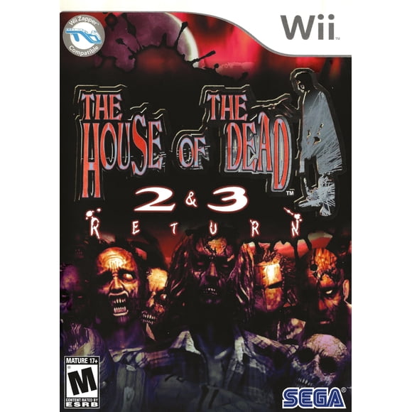Videojuego SEGA House of the Dead 2 y 3 Return (reacondicionado) para Wii