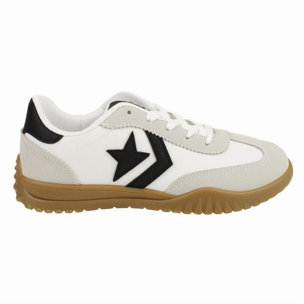 Zapatilla Agua de Coco Star Crema Negra