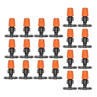 Magideal - Sistema De Riego Por Goteo Con Conexión En T, Boquilla De Riego De Alta Eficiencia 20 Piezas