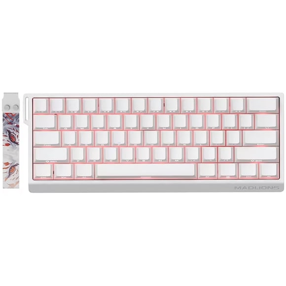 Teclado para juegos Hyekit x FGG MADLIONS MAD 60 HD RGB 60%