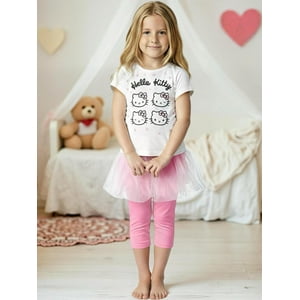 Pijama Niña Hello Kitty Blanco 3