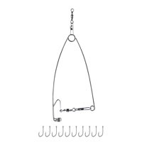 Ioensy - Anzuelos De Pesca Automáticos Anzuelos Anzuelos De Pesca Para Lagos Pesca En Hielo Tamaño 4