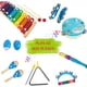 thumbnail image 3 of Set de Instrumentos Musicales de Madera para Niños 14 Piezas, 3 of 3