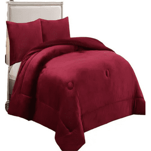 Genérico - Cobertor Invierno King Super King Burdeo