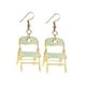 thumbnail image 3 of Pendientes De Silla Para Mujer, Pendientes únicos Para Fiesta De Graduación, Uso Diario, Boda, Estilo B, 3 of 5