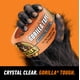 thumbnail image 2 of Cinta Gorilla Crystal Clear de 1,88 x 16,5 m, resistente a la intemperie, 2 of 8