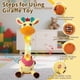 thumbnail image 5 of Jirafa De Peluche Cantando 10 Canciones Durante 1 A 3 Años, 5 of 7