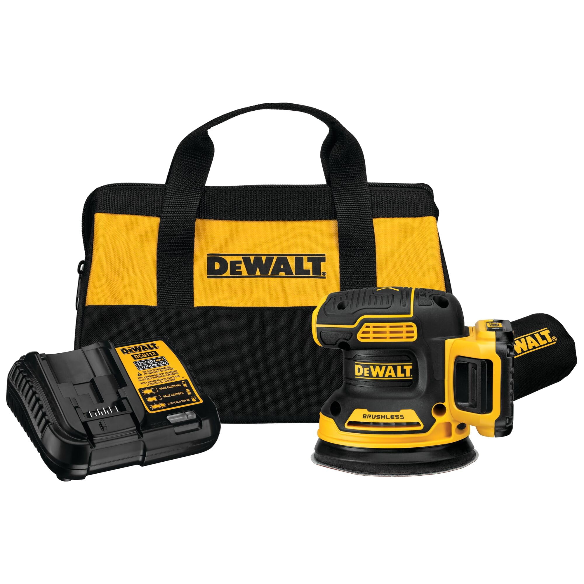 Lijadora Dewalt 20v Max Inalámbrica 5 Pulgadas 2.0 Ah