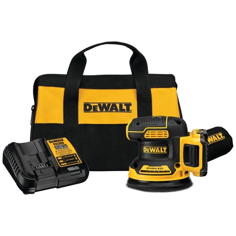 Lijadora Dewalt 20V Max Inalámbrica 5 Pulgadas 2.0 Ah