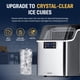 thumbnail image 4 of Máquina de hielo portátil de acero inoxidable NewAir de 20 kg/día, 4 of 9
