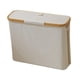 thumbnail image 2 of Caja de almacenamiento de papel higiénico, soporte para rollo de papel higiénico, organizador de baño, cesta de papel higiénico para almacenamiento de beige, 2 of 5
