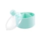 thumbnail image 5 of Dispensador de fórmula para bebé, estuche portátil para aperitivos para , tapa hermética, caja de almacenamiento de alimentos para bebés ligera a azul claro, 5 of 5
