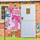 thumbnail image 2 of La Pantera Rosa-bandera de jardín temática. Regalo perfecto para fans, amigos y familiares, ideal para actividades al aire libre y decoración de fiestas.28CM*45CM, 2 of 5