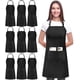 thumbnail image 1 of Delantal con forma de babero Utopia Kitchen, paquete de 10 unidades, resistente a las gotas de agua, unisex, 1 of 6