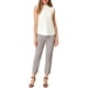 thumbnail image 2 of BLUSA SIN MANGAS CHIC PARA MUJERES INSPIRADA, CON VOLANTES Y PLEATS, IDEAL PARA TRABAJAR, BLUSA CHIC S BLANCA, 2 of 7