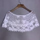 thumbnail image 3 of Elegant Flower Hollow Out Shawl: A Breathable Casual Cape for Parties, Weddings, and More!, 3 of 5