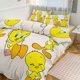 thumbnail image 1 of TweetyBird Print Bedding Set Pattern Duvet Cove Set 3 Pieces 1 Quilt Cover And 2 Pillowcases for Women Men Teens Multiple sizes to choose from, 1 of 3