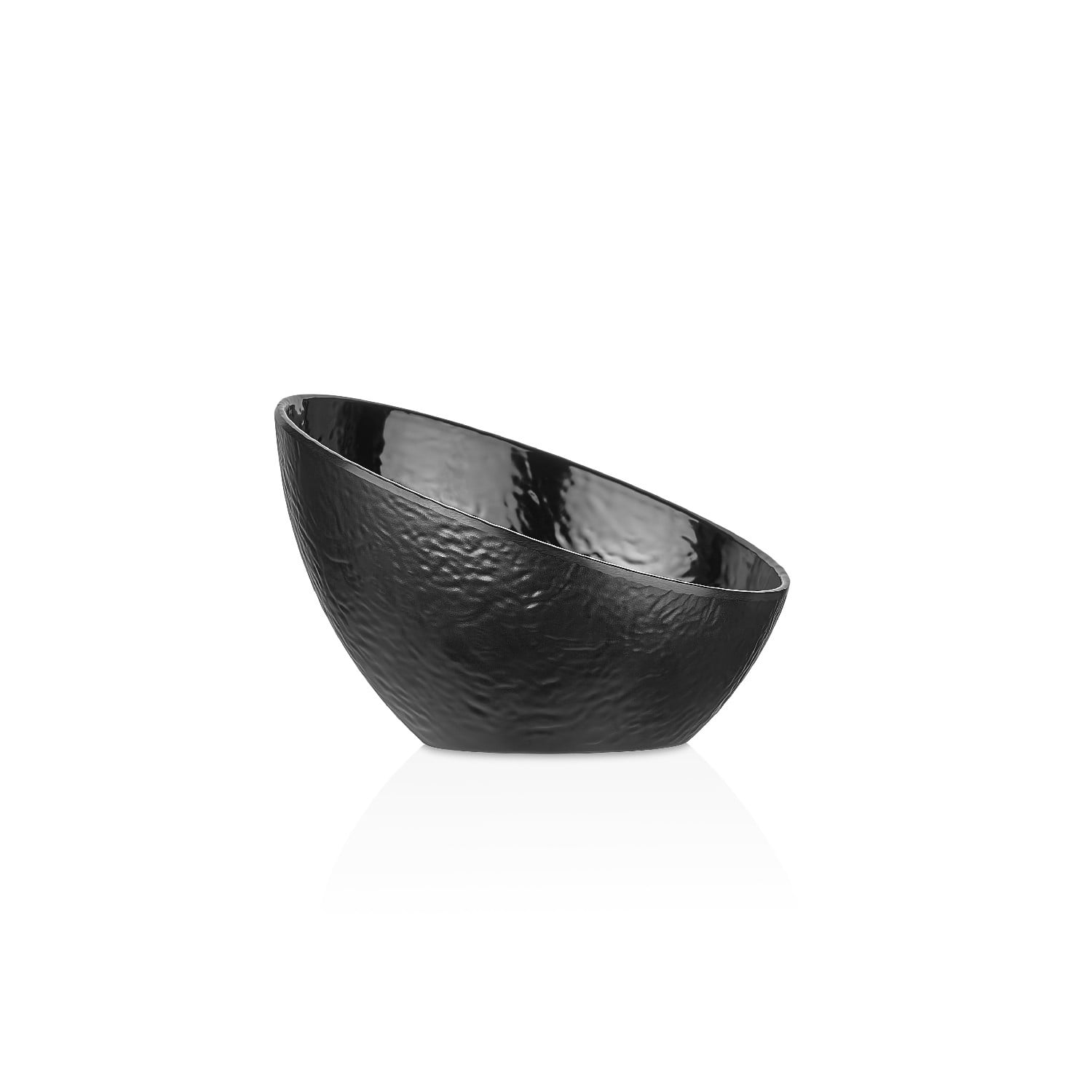 Kulsan - Bowl Melamina Borde Cascada Negro 13.5 X 12.5 Cm Linea Tilda