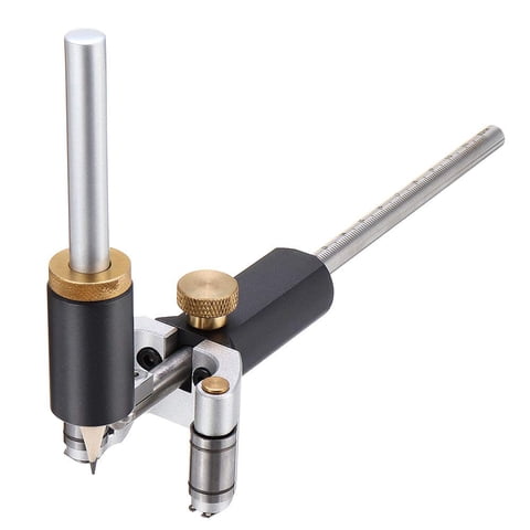 Xusx111 - Calibre De Marcado, 2-En-1 Trabajo De Madera Escribe Scriber Multifunción Line Maker Herramientas De Medición Deslizante Rascador De Marcas