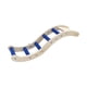 thumbnail image 4 of Puente Con Escaleras Para Pájaros, Accesorios Para Jaula, Percha Para Pájaros Para Loros, Periquitos, Periquitos, Azul, 4 of 5