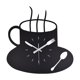 thumbnail image 2 of Reloj De Pared Creativo De 12 Pulgadas, Relojes De Pared Decorativos Silenciosos, Reloj Sin Tic-tac Para Café, 2 of 5