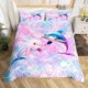 thumbnail image 3 of Christm-as Trees D-u-t Co-ve-r Queen Size Sa-nta Claus- and Snowman Comfort-er Cover with 2 Pillow-case for Te-ens Adults Kids S-tarry Sky Be-dding Set Snow Sc-ene Brea-thable 3 Pieces D-ecorative, 3 of 5