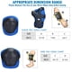 thumbnail image 3 of Rodilleras y coderas para niños de 3 a 8 años, conjunto de equipo de protección 3 en 1 para niños y niñas, para patinaje, ciclismo, bicicleta, patinaje en línea y scooter, 3 of 7