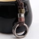 thumbnail image 2 of Collar con soporte para gafas, anillo en O, correa de cuero ajustable, 2 of 7