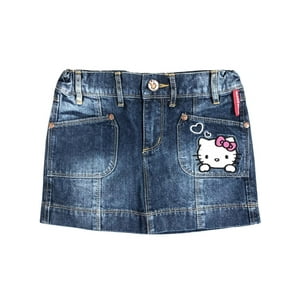 Falda Niña Hello Kitty Azul 4