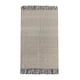 thumbnail image 1 of Alfombra Jacquard Nudos Zigzag Azul/Crudo, 1 of 1