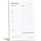 thumbnail image 1 of Bloc de notas Daily Planner para dos plantas rodadoras con horario, 1 of 6