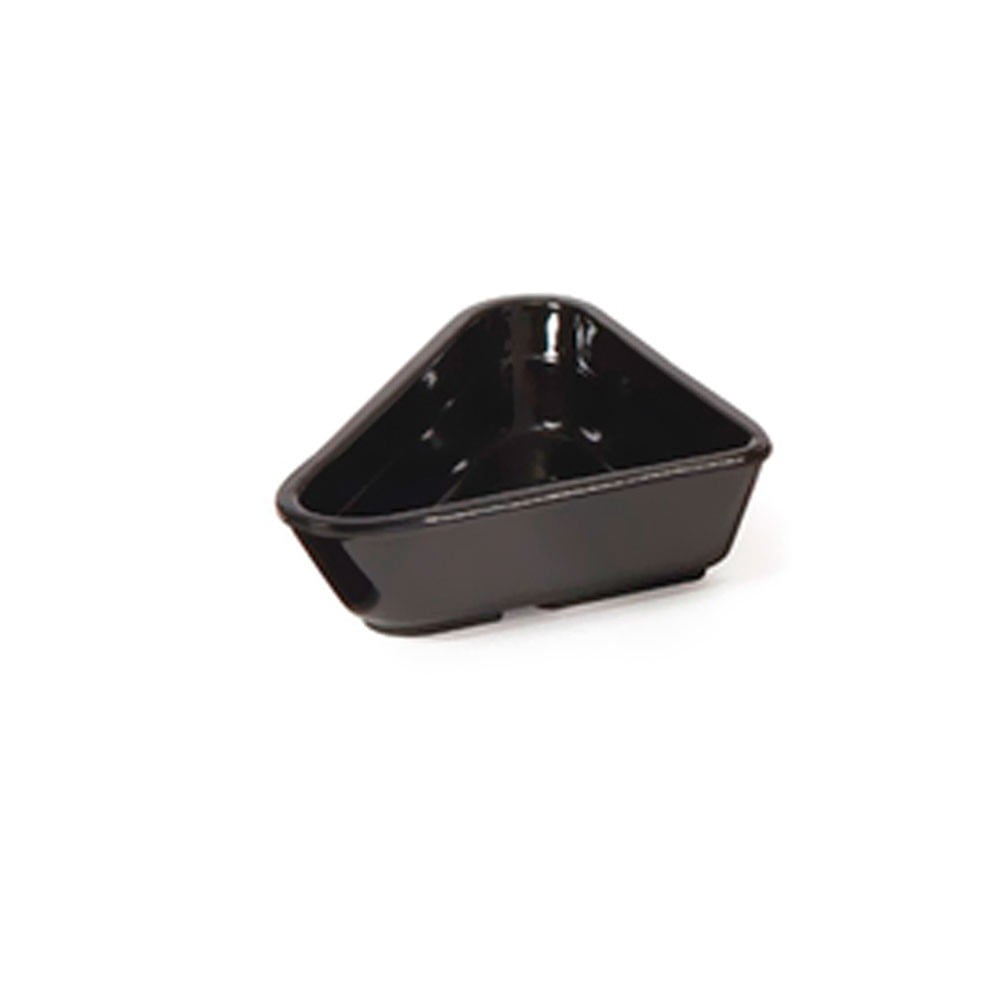 Imahe - Set De 6 Ramekin Triangular Melamina Negro 60ml