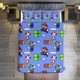 thumbnail image 1 of Mario 3 Pieces Duvet Cover Set Full Size Super Soft Fade Resistant Microfiber, 1 of 4
