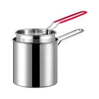 Bothyi - Olla Para Freír Con Cesta De Acero Inoxidable 304 Para Patas De Pollo Frito