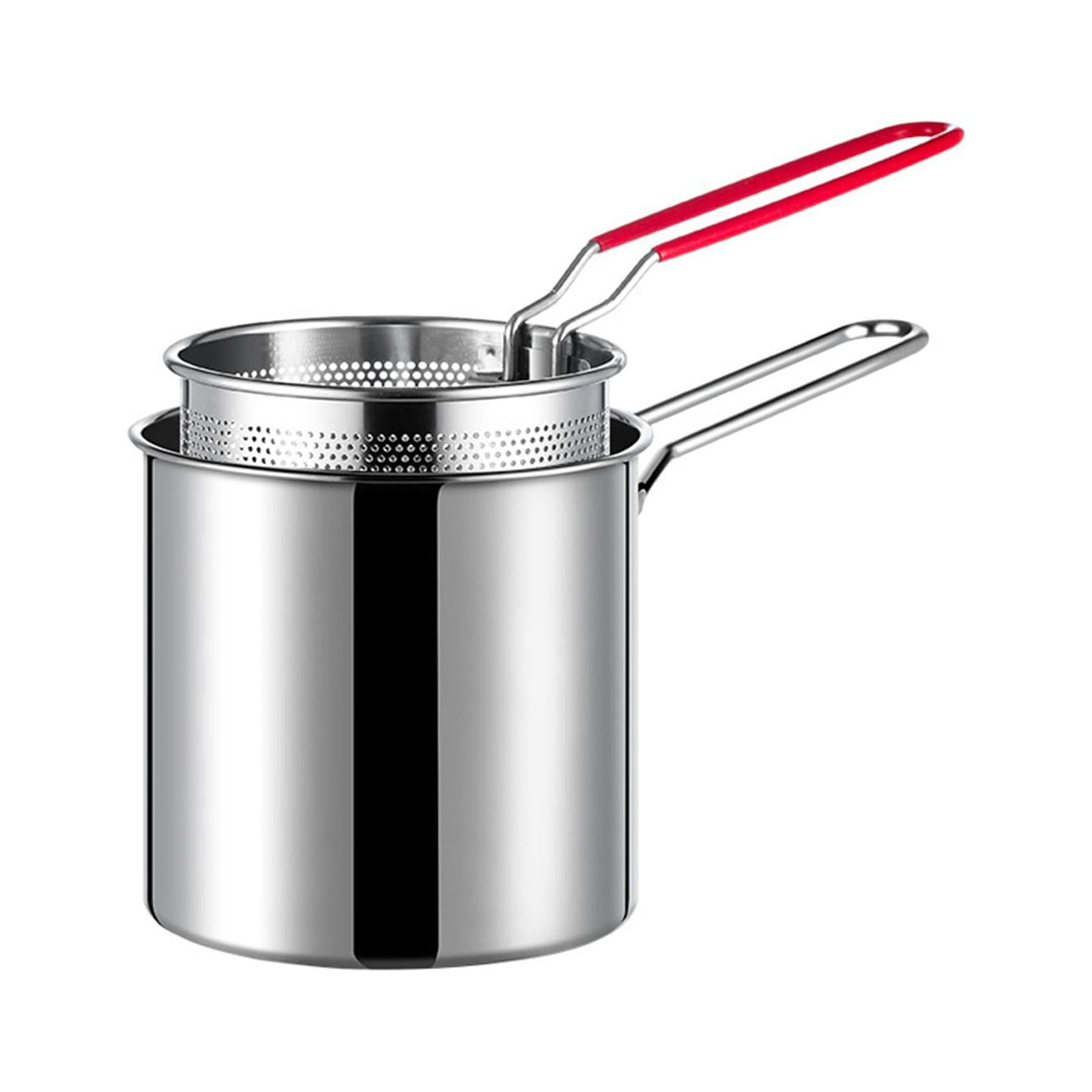 Bothyi - Olla Para Freír Con Cesta De Acero Inoxidable 304 Para Patas De Pollo Frito